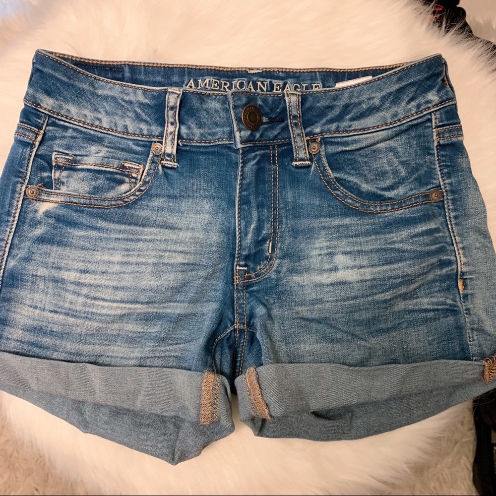 jean american eagle shorts